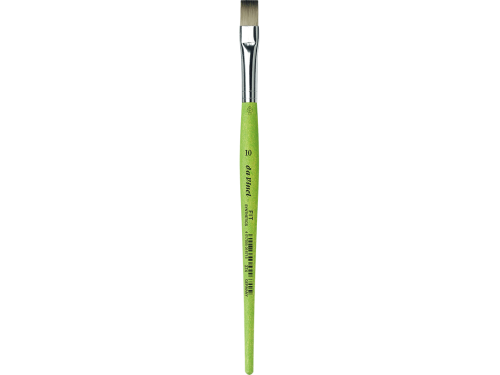Flat, synthetic bristles, Hobby, series 374 brush - Da Vinci - 10