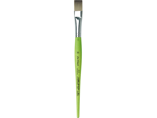 Flat, synthetic bristles, Hobby, series 374 brush - Da Vinci - 16