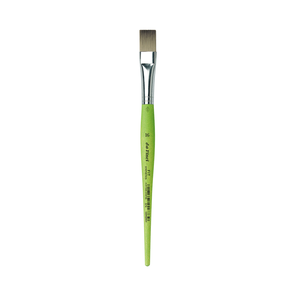 Flat, synthetic bristles, Hobby, series 374 brush - Da Vinci - 16