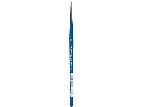 Round, synthetic bristles, Forte Basic, series 393 brush - Da Vinci - 3/0