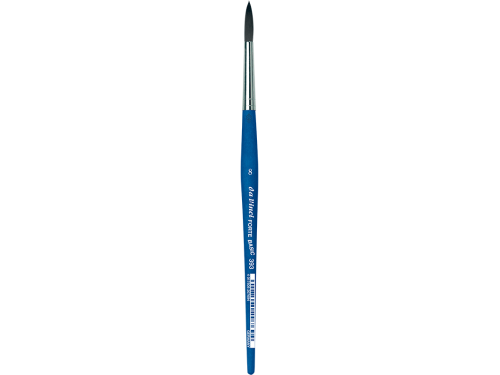 Round, synthetic bristles, Forte Basic, series 393 brush - Da Vinci - 8
