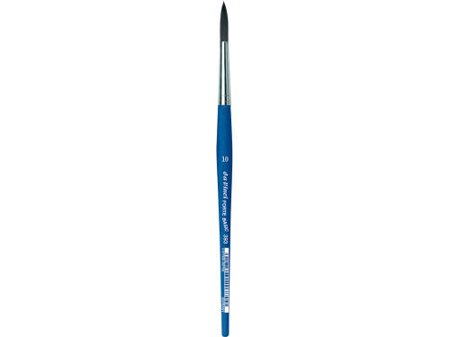 Round, synthetic bristles, Forte Basic, series 393 brush - Da Vinci - 10