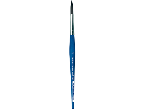 Pędzel okrągły, syntetyczny, Forte Basic, seria 393 - Da Vinci - 12