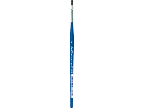Flat, synthetic bristles, Forte Basic, series 394 brush - Da Vinci - 2