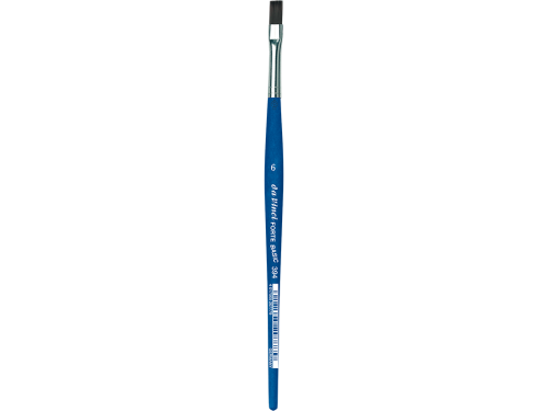 Flat, synthetic bristles, Forte Basic, series 394 brush - Da Vinci - 6