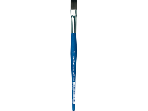 Flat, synthetic bristles, Forte Basic, series 394 brush - Da Vinci - 12