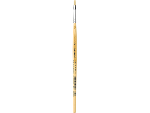 Pędzel płaski, syntetyczny, Bristle Junior, seria 329 - Da Vinci - 2