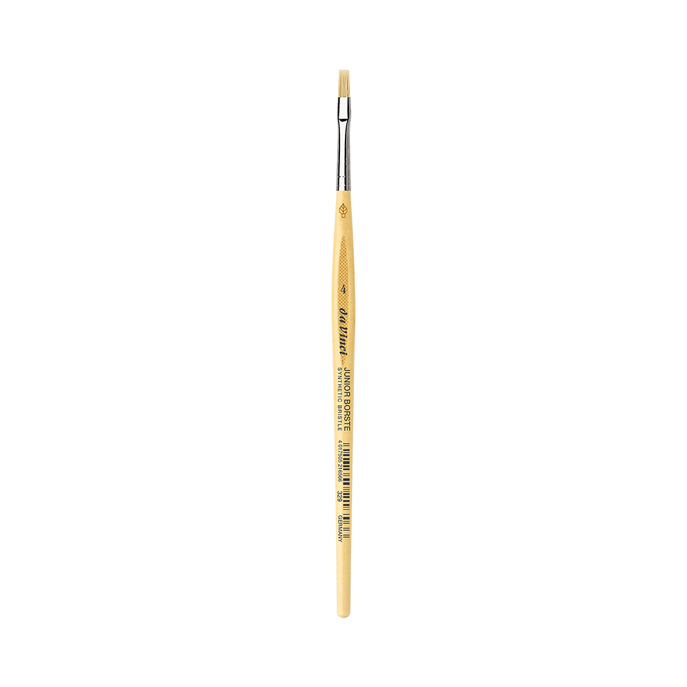 Flat, synthetic bristles, Bristle Junior, series 329 brush - Da Vinci - 4