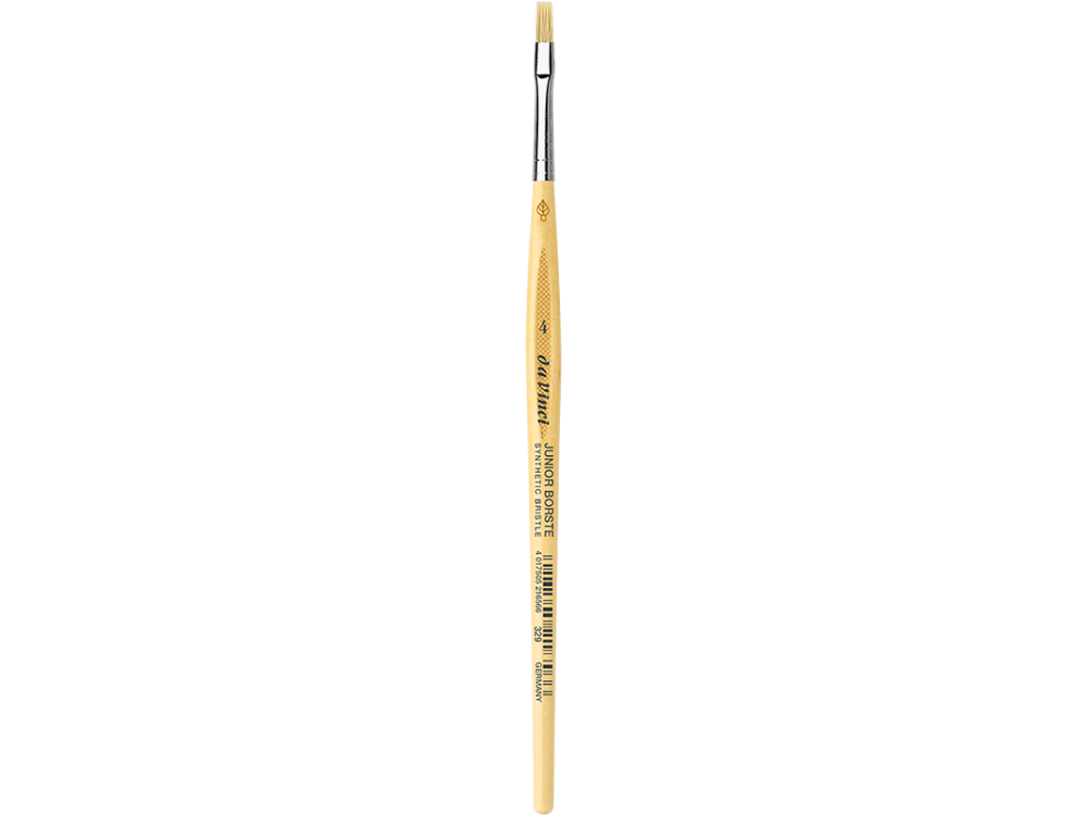 Flat, synthetic bristles, Bristle Junior, series 329 brush - Da Vinci - 4