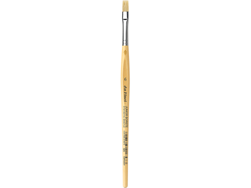 Flat, synthetic bristles, Bristle Junior, series 329 brush - Da Vinci - 6