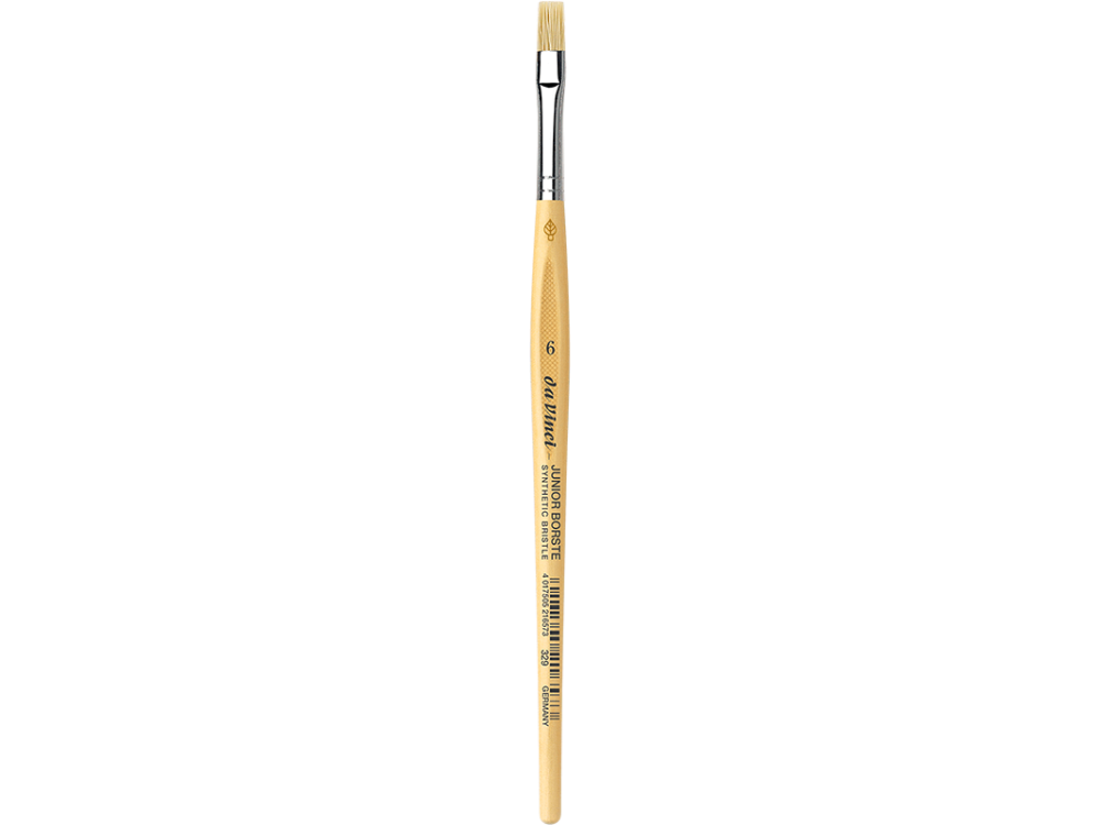 Flat, synthetic bristles, Bristle Junior, series 329 brush - Da Vinci - 6