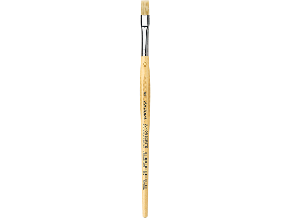 Flat, synthetic bristles, Bristle Junior, series 329 brush - Da Vinci - 8