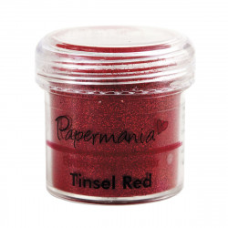 Embossing Powder - Papermania - Tinsel Red