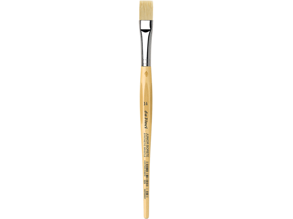 Flat, synthetic bristles, Bristle Junior, series 329 brush - Da Vinci - 14