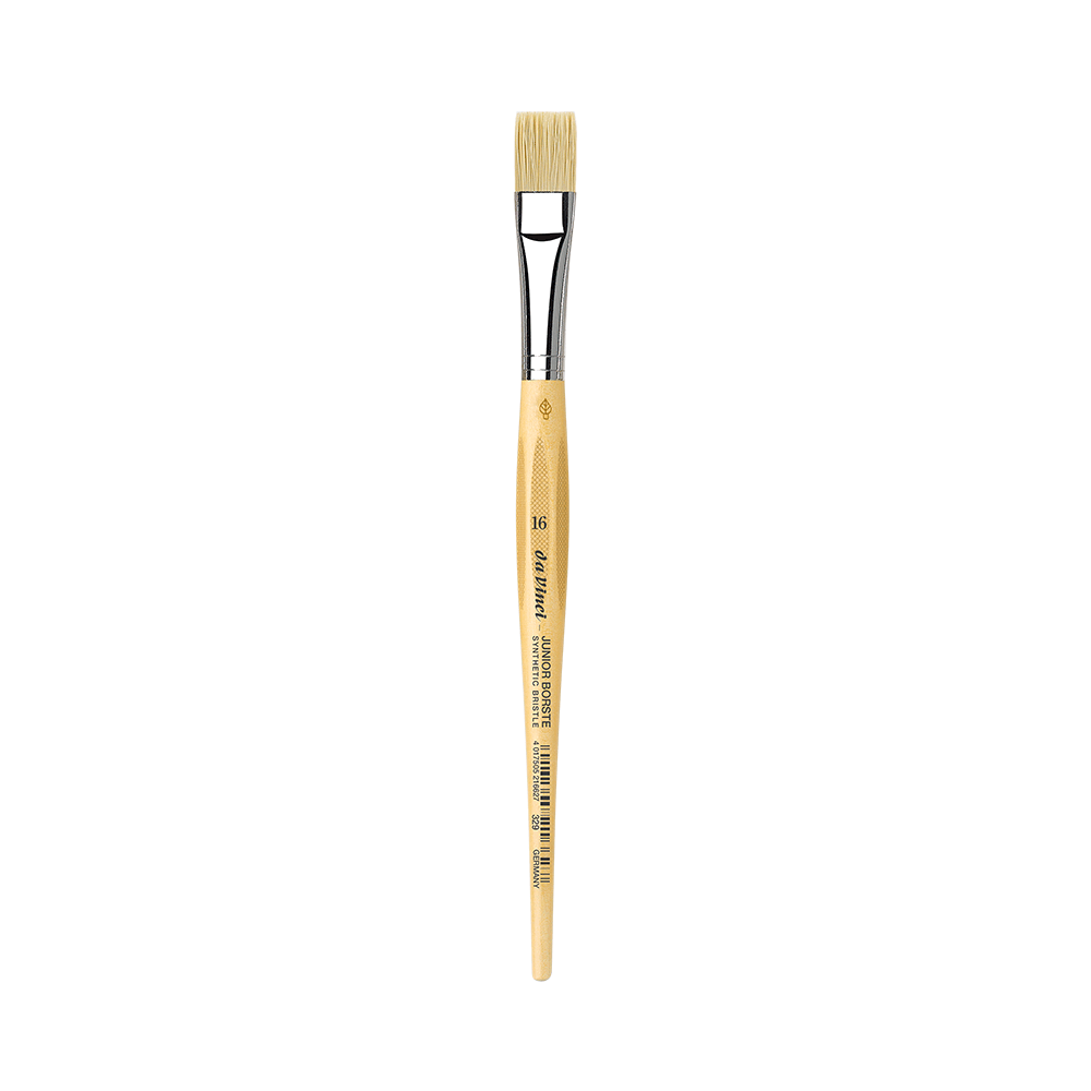 Flat, synthetic bristles, Bristle Junior, series 329 brush - Da Vinci - 16