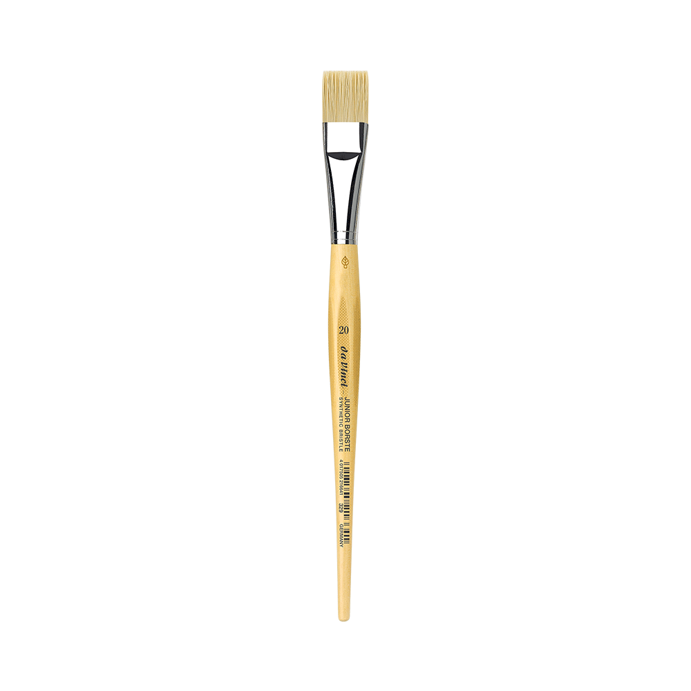 Flat, synthetic bristles, Bristle Junior, series 329 brush - Da Vinci - 20