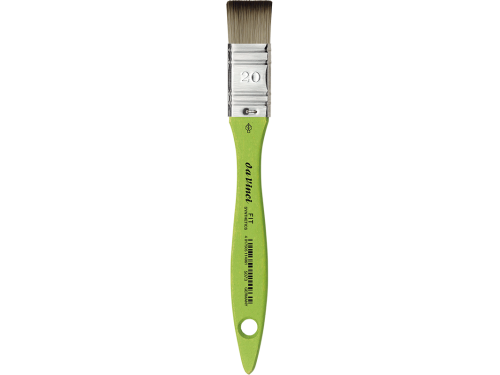 Flat, synthetic bristles, Mottler, series 5073 brush - Da Vinci - 20