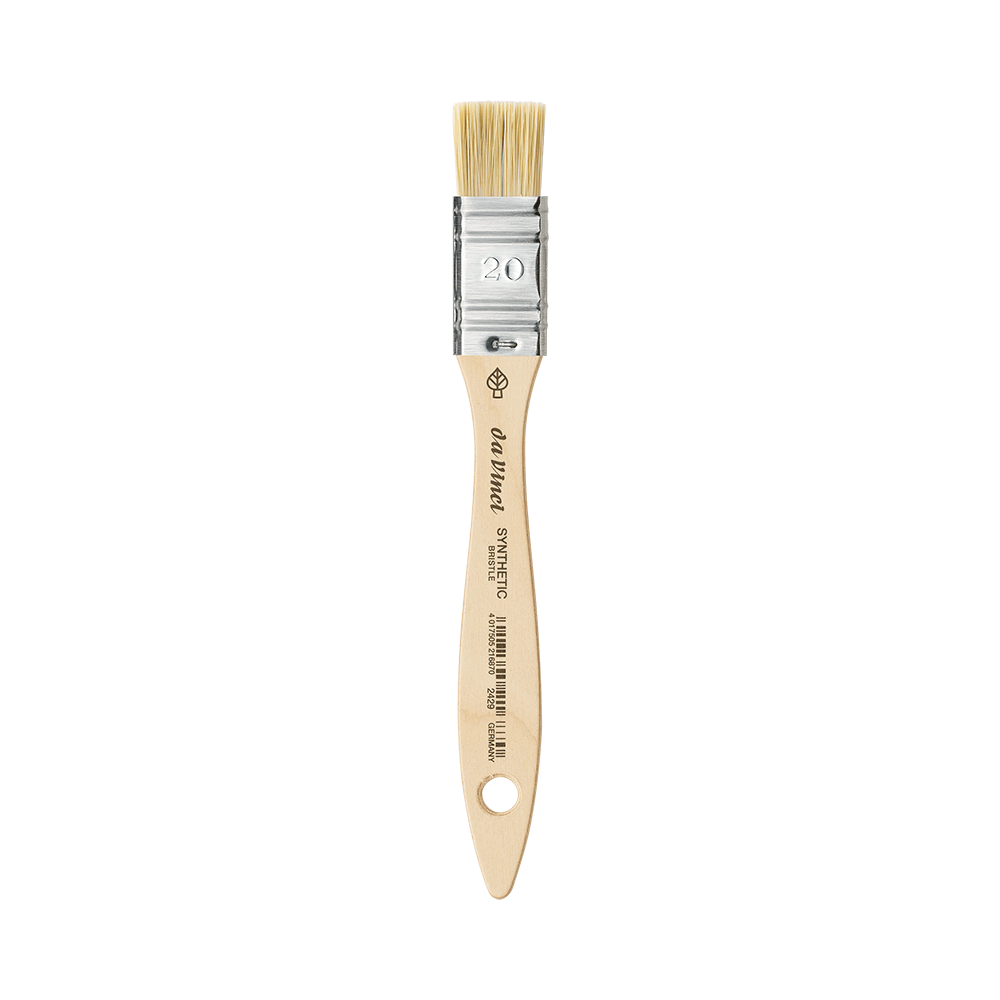 Flat, synthetic bristles, Mottler, series 2429 brush - Da Vinci - 20