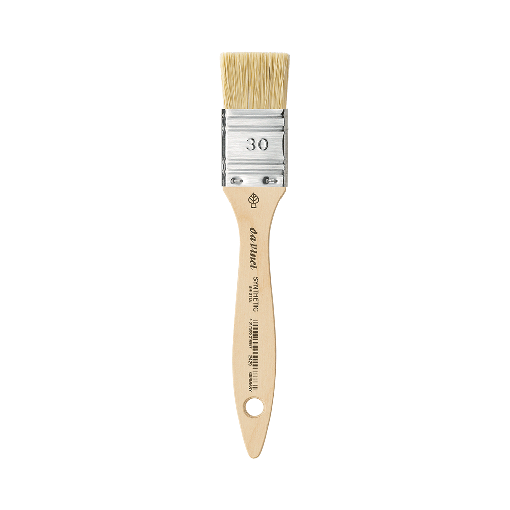 Flat, synthetic bristles, Mottler, series 2429 brush - Da Vinci - 30