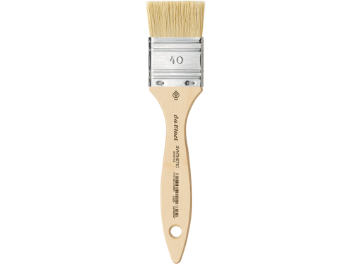 Flat, synthetic bristles, Mottler, series 2429 brush - Da Vinci - 40