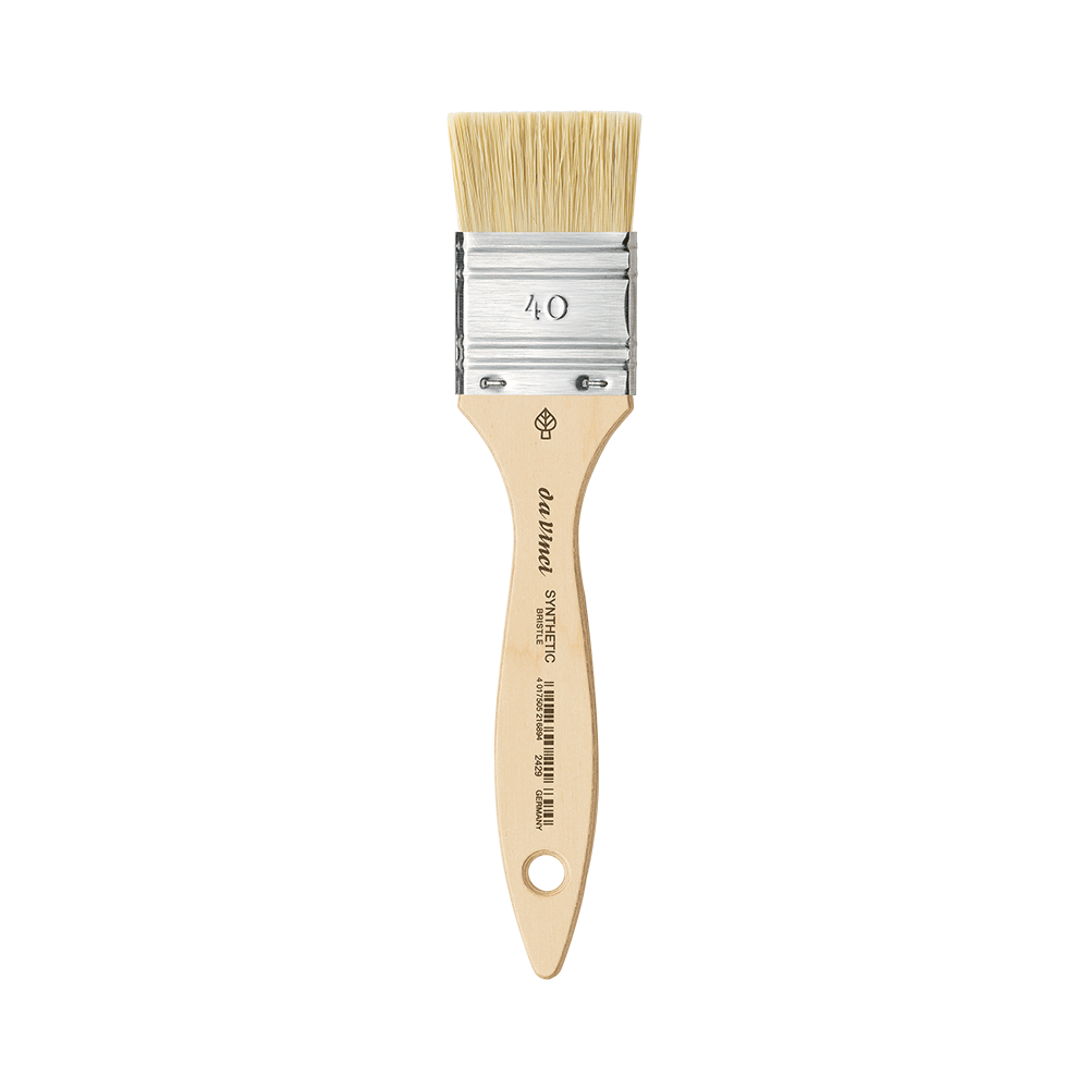 Flat, synthetic bristles, Mottler, series 2429 brush - Da Vinci - 40