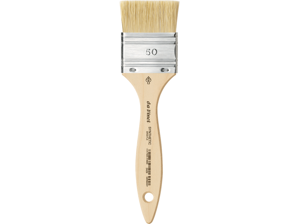 Flat, synthetic bristles, Mottler, series 2429 brush - Da Vinci - 50