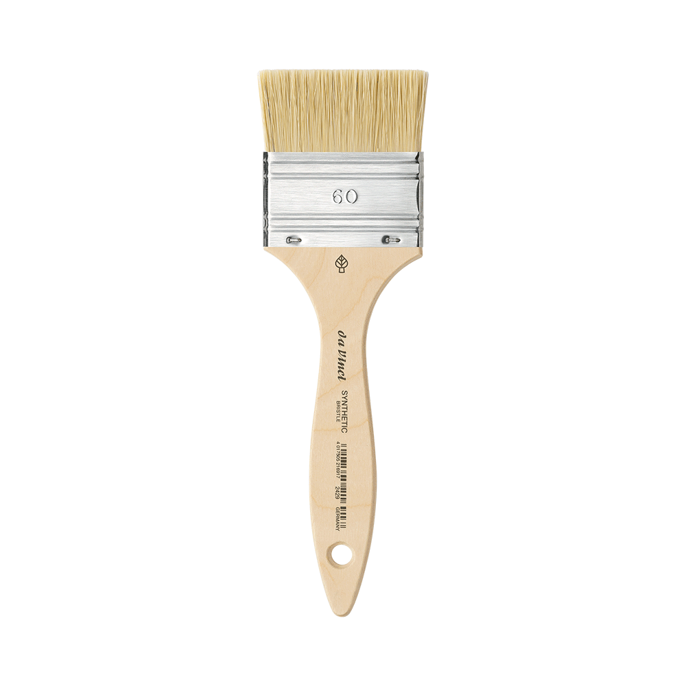 Flat, synthetic bristles, Mottler, series 2429 brush - Da Vinci - 60