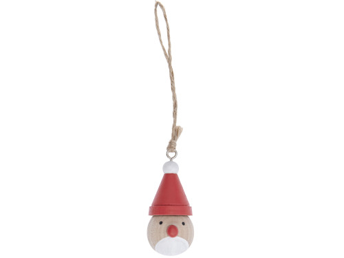 Wooden pendant, Santa hat - Rico Design - 5 x 3 cm