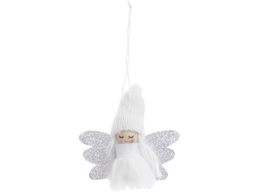 Wooden pendant, Little elf with wings - Rico Design