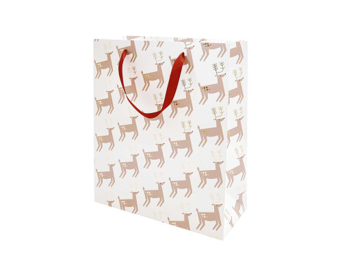 Torba prezentowa - Rico Design - Renifery, 26 x 32 x 12 cm