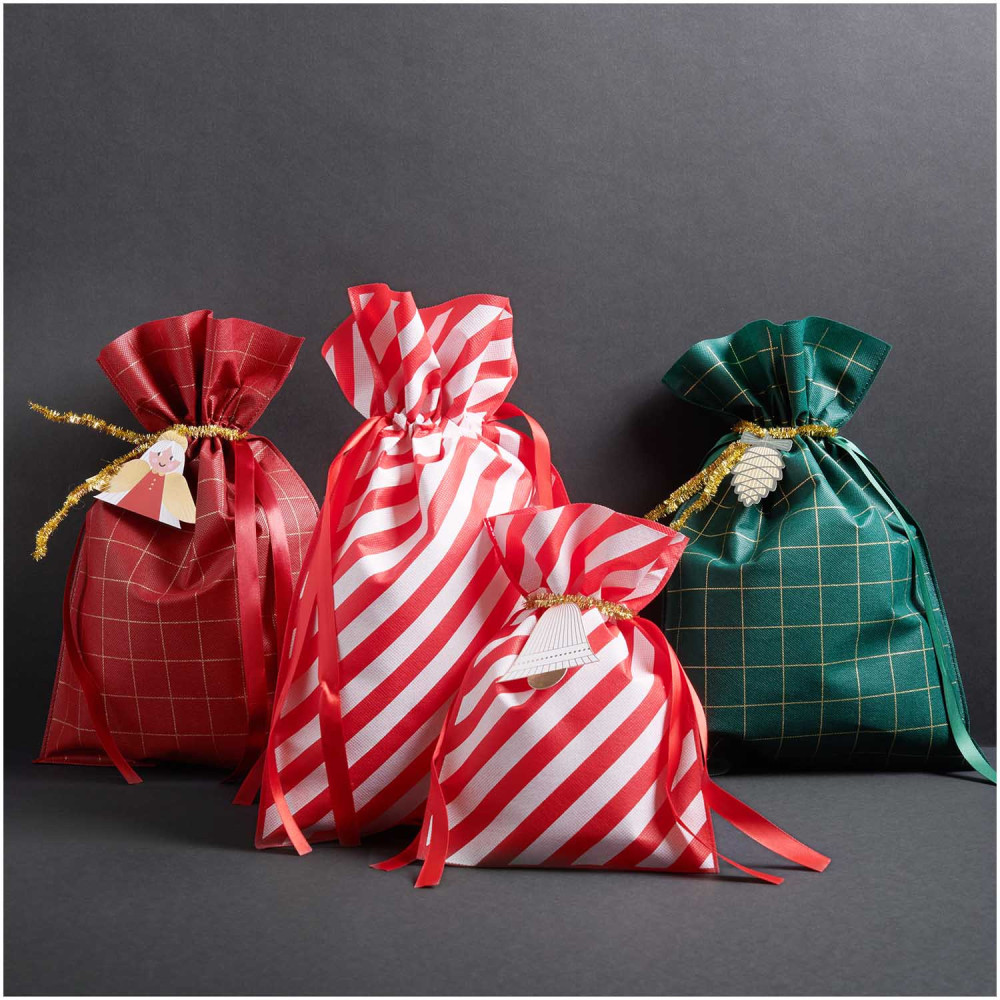 Gift Bag I Love Christmas - Rico Design - 20 x 30 cm