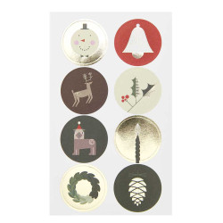 Christmas stickers, I Love Christmas - Paper Poetry - Figures, 32 pcs.