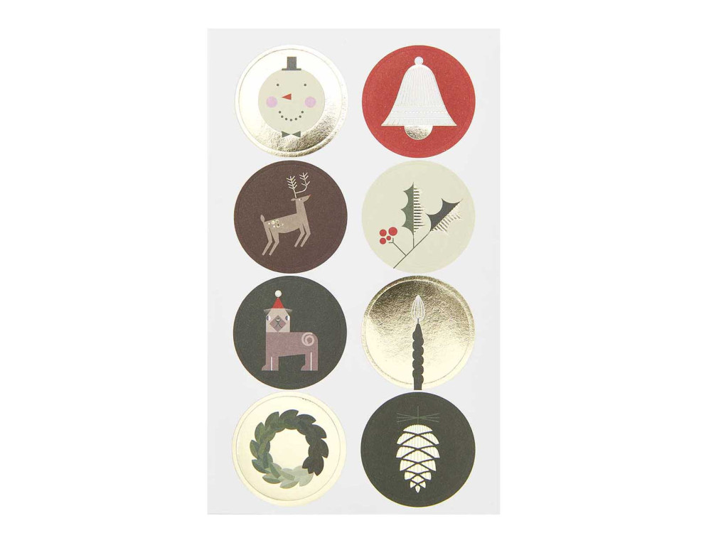 Christmas stickers, I Love Christmas - Paper Poetry - Figures, 32 pcs.