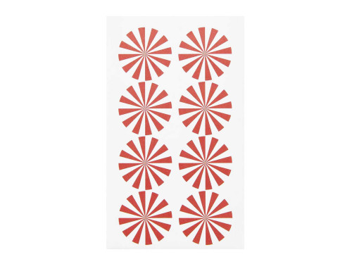 Naklejki papierowe, I Love Christmas - Paper Poetry - Koła, 32 szt.