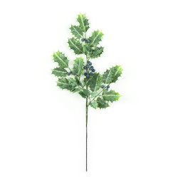 A sprig of holly with fruits - 50 cm