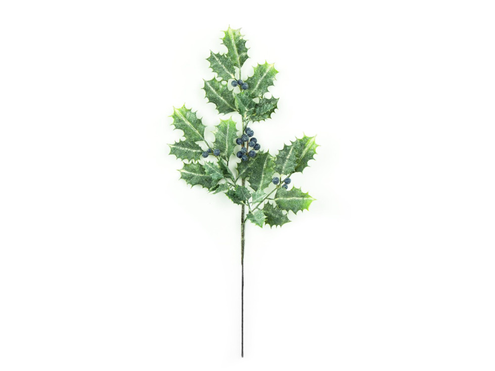 A sprig of holly with fruits - 50 cm