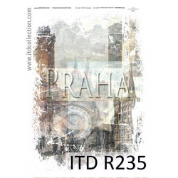 Decoupage paper A4 - ITD Collection - rice, R235