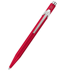 849 Colormat-X ballpoint pen with case - Caran d'Ache - Red