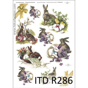 Rice paper R488 - ITD Collection decoupage paper