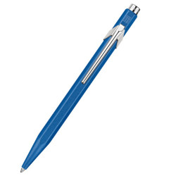 849 Colormat-X ballpoint pen with case - Caran d'Ache - Blue