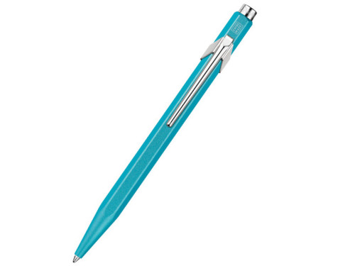Długopis 849 Colormat-X z etui - Caran d'Ache - Turquoise