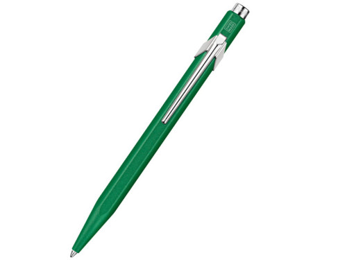 849 Colormat-X ballpoint pen with case - Caran d'Ache - Green