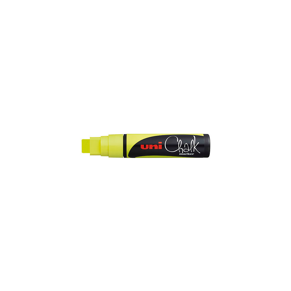 Chalk marker PWE-17K - UNI - Fluo Yellow, 15 mm