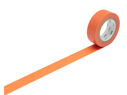 Taśma papierowa washi - MT Masking Tape - Ninjin Carrot, 7 m