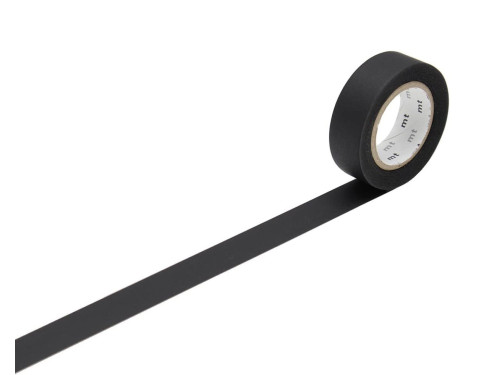 Masking Tape - Matte Black, 7 m