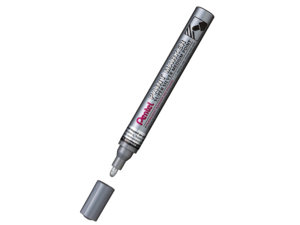 Marker olejowy Paint Marker - Pentel - srebrny