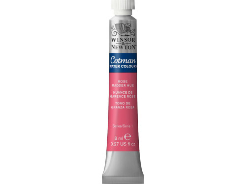 Farba akwarelowa Cotman - Winsor & Newton - Rose Madder, 8 ml
