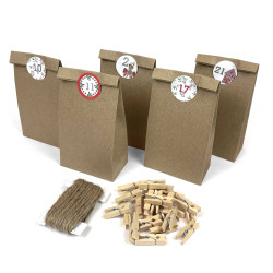 Advent calendar, bags -...