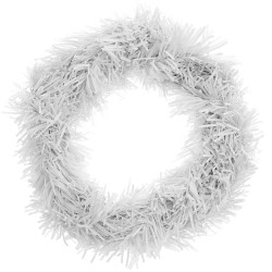 Christmas fir garland - Rico Design - white, 3 cm x 2,5 m
