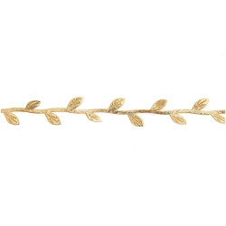 Christmas leaf garland -...